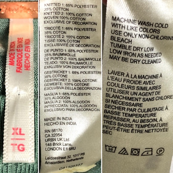 NWT WE THE FREE Sugar Cube Tee in Optic White Size Large - Picture 14 of 17